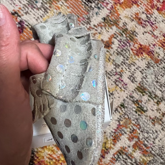 Freshly Picked Baby Moccasins - Rainbow Dots - Picture 4 of 9